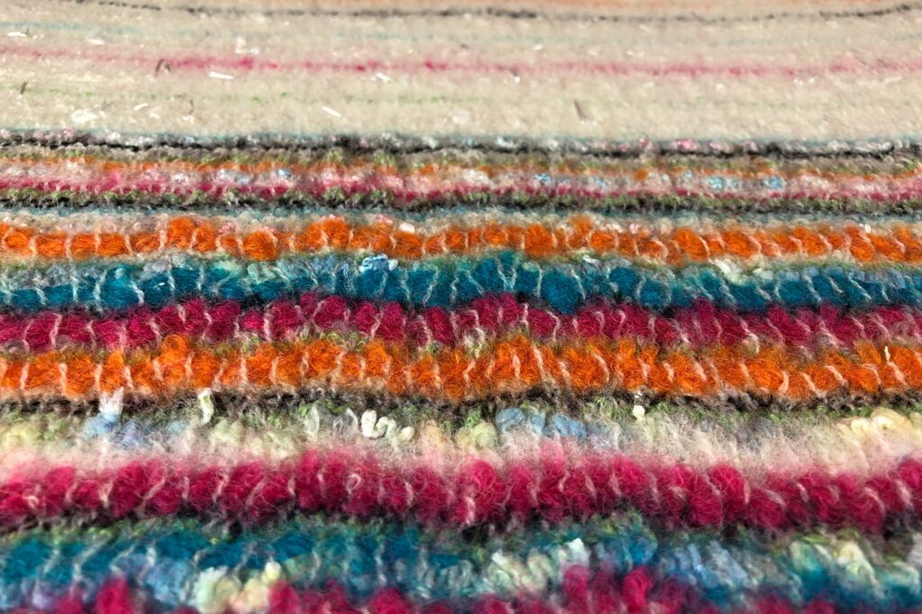 textile design hand weaving colorful