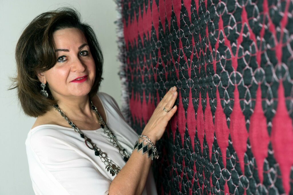 Hala Yousif - textile designer and owner of Halle Design