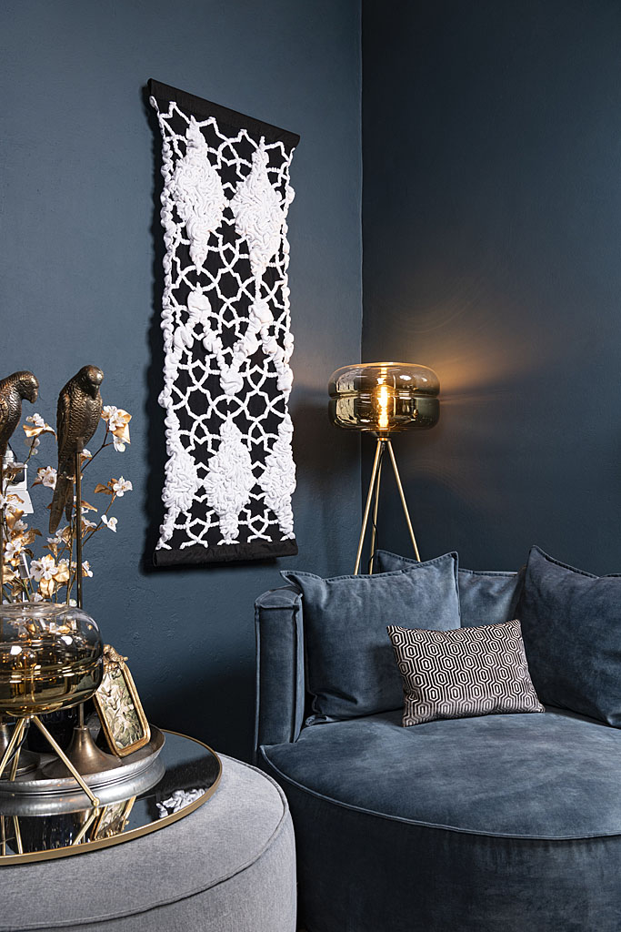 Halle Design textile products - Tapestry Nordic Nights side 2