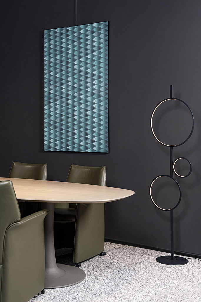 Halle Design textile products - Wall Panel Infinity Waves