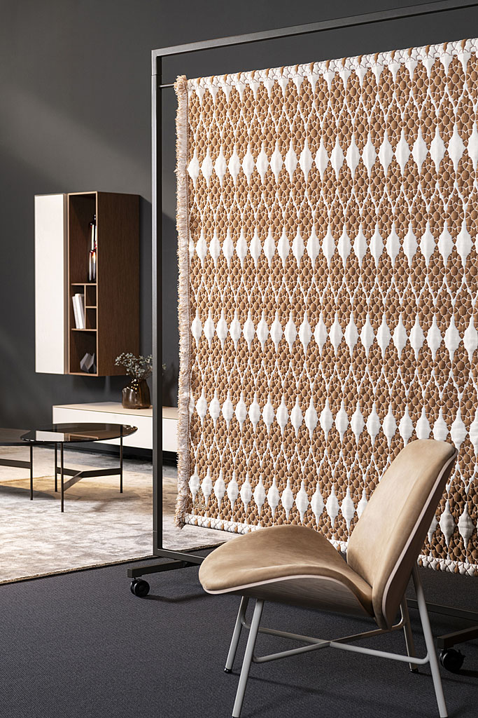 Halle Design textile products - Roomdivider Infinity Desert side 2
