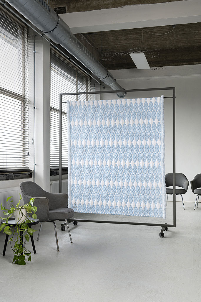 Textile products - Roomdivider Infinity Sky side 1