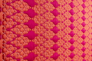 Textile design Infinitity Coral fabric-front